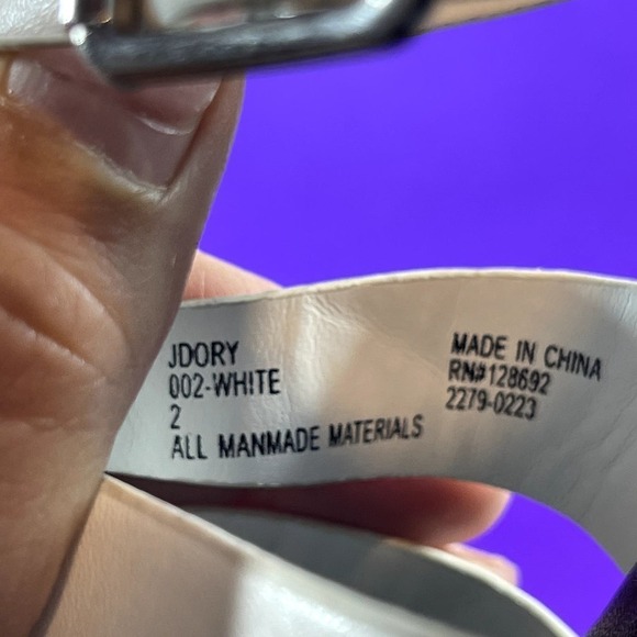 Steve Madden Girls White Dory Fisherman Sandals Shoe Size 2-NEW - Picture 9 of 9